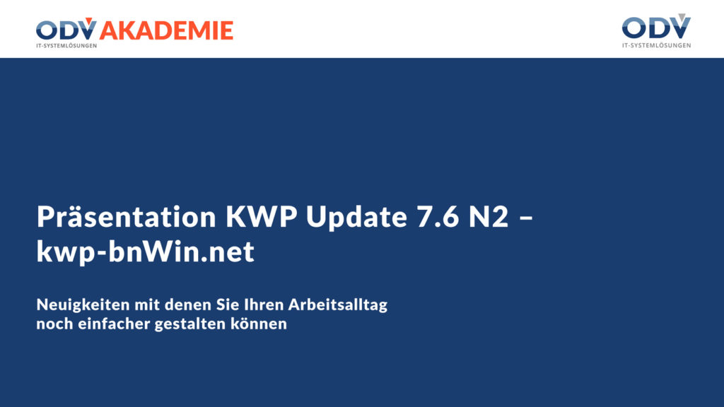 KWP-Update